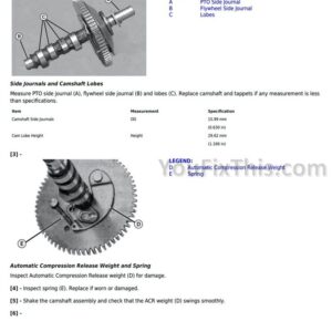 John Deere X330 X350 X354 X370 X380 X384 X390 X394 Technical Repair Manual TM138119