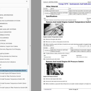 John Deere 410D 510D Repair Manual [Backhoe Loader]