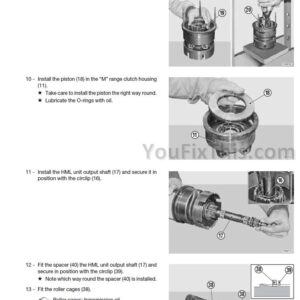 Same Dorado 70 75 90 100 Series S & V Repair Manual [Tractor]