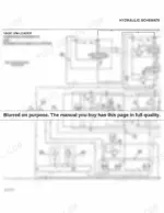 842a4cd1-b-hydraulic-570 Case 1845C Skid Steer hydraulic schematic with bi-direction high-flo option and numbered component diagram.