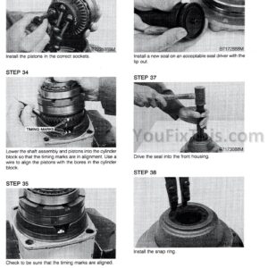 Case 125B Repair Manual [Crawler Excavator]