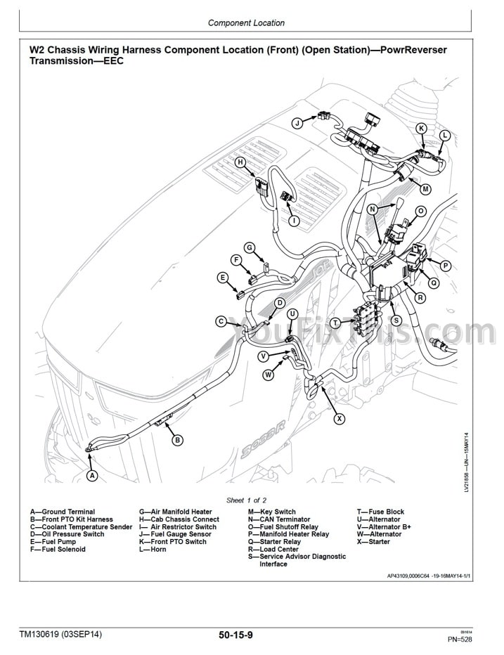 John Deere 3033R 3038R 3039R 3045R 3046R Technical Repair Manual - Image 6