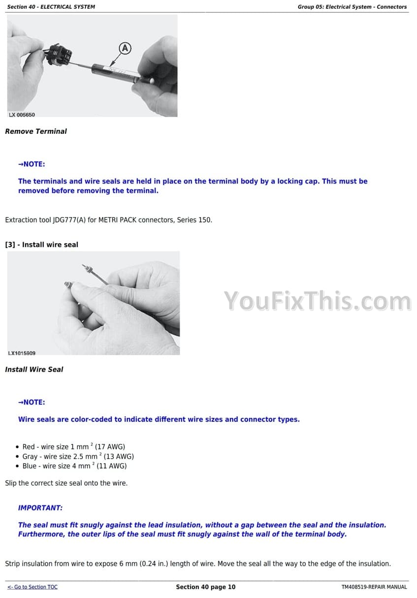 John Deere 6110M 6120M 6130M 6135M 6140M 6145M Repair Manual [Tractors] - Image 5