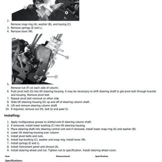 John Deere X700 X740 X748 Ultimate Select Series Tractors (Export Edition) Technical Repair Manual