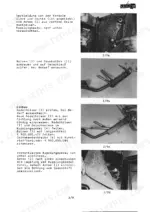 Fendt Favorit 611, 612, 614, 615 LSA clutch pedal removal and installation procedure with component photos and numbered parts.