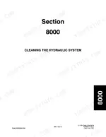 Case 9030B service and operator's manual - Hydraulics, Section