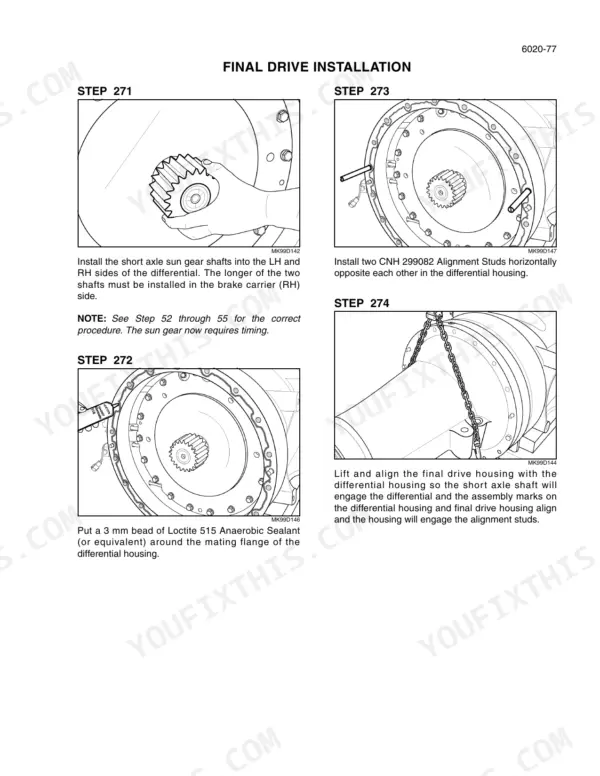 Case IH STX280 repair manual - Template Name: SM_2_col