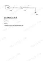 Caterpillar 312 repair manual - Electrical and Starting System, [Elec #32] Engine Stalls