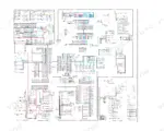caterpillar-312b-312bl-repair-manual-wiring-3950 Caterpillar 312B excavator repair manual — complete color electrical system schematic, p. 3950