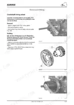 claas-renault-ares-547-697-workshop-manual-page-156 CLAAS Ares 547 workshop manual - Engine & Injection System, Removal