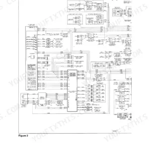 Daewoo Solar 290LC-V electrical schematic diagram showing LCD panel, EPOS-V controller, relays, and cabin electrical components.