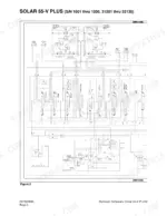 daewoo-solar-55-v-plus-track-excavator-shop-manual-023-00045ae-hydraulic-410 Daewoo Solar 55-V Plus hydraulic schematic diagram showing pump, control valves, and travel motor circuits.