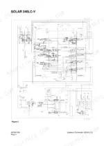 daewoo-solar-to-470lc-v-track-excavator-service-manual-s0102000-hydraulic-495 Daewoo Solar 340LC-V hydraulic schematic diagram showing main control valves, pump circuits, and engine connections.