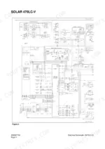 daewoo-solar-to-470lc-v-track-excavator-service-manual-s0102000-wiring-580 Daewoo Solar 470LC-V electrical schematic sheet with wire gauges and colors labelled for the lamp, starting and charging circuits.