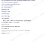 John Deere 6110M repair manual - Drive Train, Group 00: Drive Train (without Transmission) - Removal and Installation