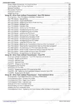 john-deere-6140r-6210re-repair-manual-tm403919-drive-train-260 John Deere 6140R, 6150R, 6150RH, 6170R, 6190R, 6210R, 6210RE repair manual table of contents for PTO and drive train systems.