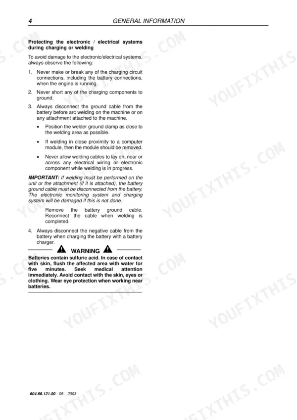 new-holland-fx25-fx9645-forage-harvester-repair-manual-page-4 New Holland FX25 repair manual - FX25-FX450 Model Repair Manuals, General Information