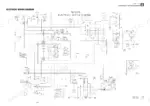 takeuchi-tb128fr-mini-excavator-shop-manual-wiring-39 Takeuchi TB128FR electrical wiring diagram showing the starter, glow plug, controller, relay box and instrument-cluster circuits.