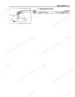 Isuzu 4BD1 6BD1 6BG1 fuel system nozzle holder cap nut torque spec 4.5±0.5 kg·m with installation diagram