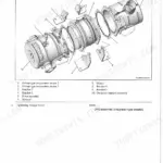 Isuzu 4JJ1 Workshop Manual — Exploded Parts View