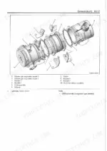 Isuzu 4JJ1 Workshop Manual — Exploded Parts View