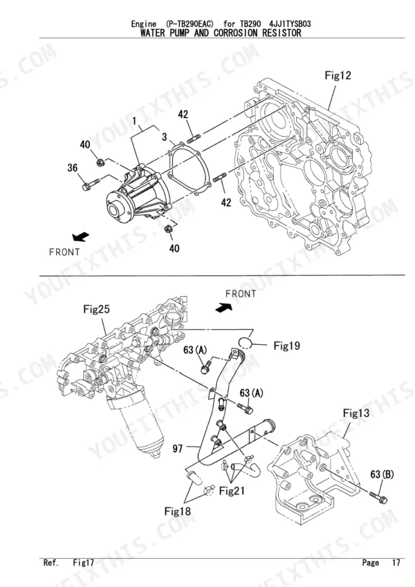 Isuzu 4JJ1TYSB03 Parts Catalog - Page 3