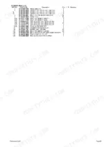 Isuzu 4JJ1XYSB02 Parts Catalog — Parts Number List