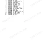 Isuzu 4JJ1XZSB02 Parts Catalog — Parts Number List