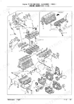 Isuzu 4JJ1XZSB03 Parts Catalog — Engine Parts Diagram