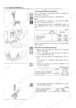 Isuzu 6RB1 6RB1T connecting rod bushing installation procedure and bearing inspection torque specs