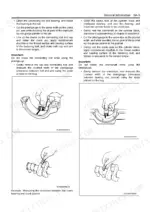 isuzu-a1-4jj1-industrial-diesel-engine-workshop-manual-procedures-6.webp Isuzu A1-4JJ1 plastigauge procedure measuring crank bearing and journal clearance with diagrams
