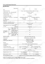 Isuzu 4LE2 engine mechanical specifications table: displacement, compression ratio, valve timing, injection pressure, and lubrication