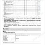 Kubota 03-CR-E4, 03-CR-TE4BG maintenance schedule table with service intervals and engine oil change intervals by model