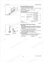 Kubota 03-M-E2B D1503-M V2403-M nozzle holder assembly glow plug removal and heat seal service procedure with torque specs