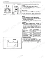 Kubota 03 Series D1403 D1703 V1903 V2203 F2803 crank pin oil clearance specs and crankshaft sleeve wear table
