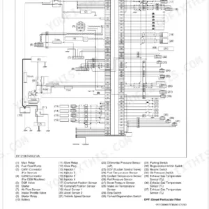 Kubota 07-CR-E5 07-CR-TE5 07-CR-TIE5 DM diagnostic wiring diagram page 21
