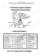 Kubota 629 619B operator manual controls page with instrument panel and operator controls overview
