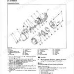 Kubota AC60 AC60-Q AC60-G AC60-D AC60-R workshop manual exploded view diagram page 68 component assembly