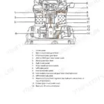 Kubota B1200 B1400 B1600 B1702 B1902 operator controls diagram instrument panel layout page 8