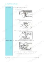 kubota-b1200-to-b1600dt-tractor-operator-manual-operations-14.webp Kubota B1200 B1400 B1500 B1600 B1702 B1902 operator manual page 14 tractor operating procedures controls