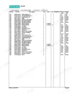 Kubota B1550D chassis parts list page 180 with part numbers and components