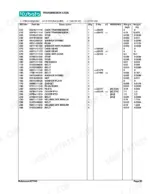 Kubota B1550D drivetrain parts exploded view with part numbers and component labels