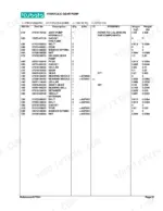 Kubota B1550D hydraulic system parts list with component numbers and descriptions