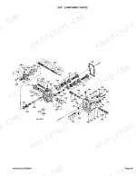 kubota-b1550hst-d-tractor-parts-catalog-drivetrain-parts-134.webp Kubota B1550HST-D HST hydrostatic transmission component parts exploded view diagram