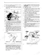 Kubota B1550HST B1750HST B1550HSE B1750HSE operator manual page 8 procedures