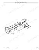 Kubota B1700E B2100E B2400E drivetrain parts catalog page 131 exploded view with part numbers