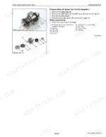 kubota-b1830-to-b3030-tractor-workshop-manual-9y111-00031-exploded-view-250.webp Kubota B1830, B2230, B2530, B3030 Bi-Speed Turn Clutch Assembly exploded view with disassembly procedure and numbered component identification