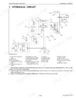 kubota-b1830-to-b3030-tractor-workshop-manual-9y111-00031-hydraulic-353.webp Kubota B1830, B2230, B2530, B3030 hydraulic circuit diagram showing pump, transmission, steering, and control valve systems