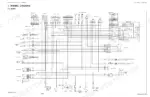kubota-b1830-to-b3030-tractor-workshop-manual-9y111-00031-wiring-399.webp Kubota B1830, B2230, B2530, B3030 electrical system wiring diagram showing flasher unit, fuse box, brake lamp switch, meter panel, starter relay, lights, switches, and battery connections