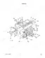 Kubota B2100D crankcase exploded view diagram with numbered component parts and assembly references